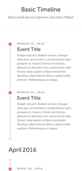 HTML & CSS Timeline Skript von: Brady Wright