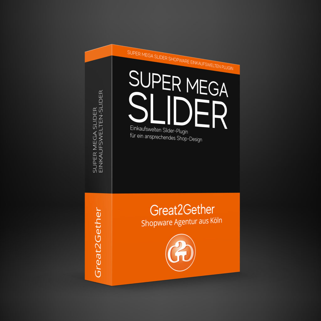 Super Mega Slider - Shopware Slider für Einkaufswelten